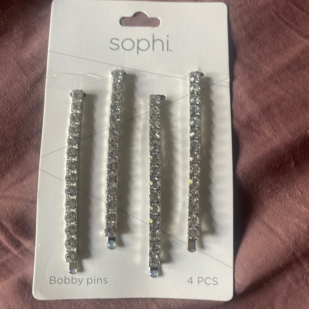 Bobby pins with gems